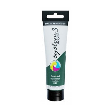 Daler Rowney System 3 Akrilik Boya 150ml 335 Emerald
