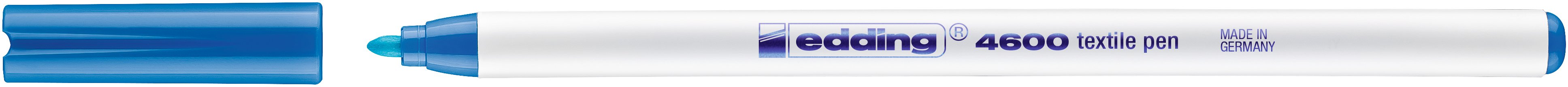 Edding 4600 Tekstil Kalemi 1mm Açık Mavi