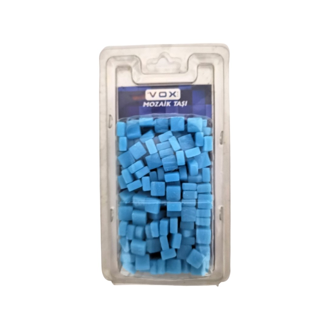 Vox Mozaik Taşı 10x10mm 21 Açık Mavi 200lü