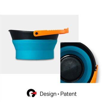 Mijello Mission Fırça Temizleme Kovası Katlanabilir 2.5lt