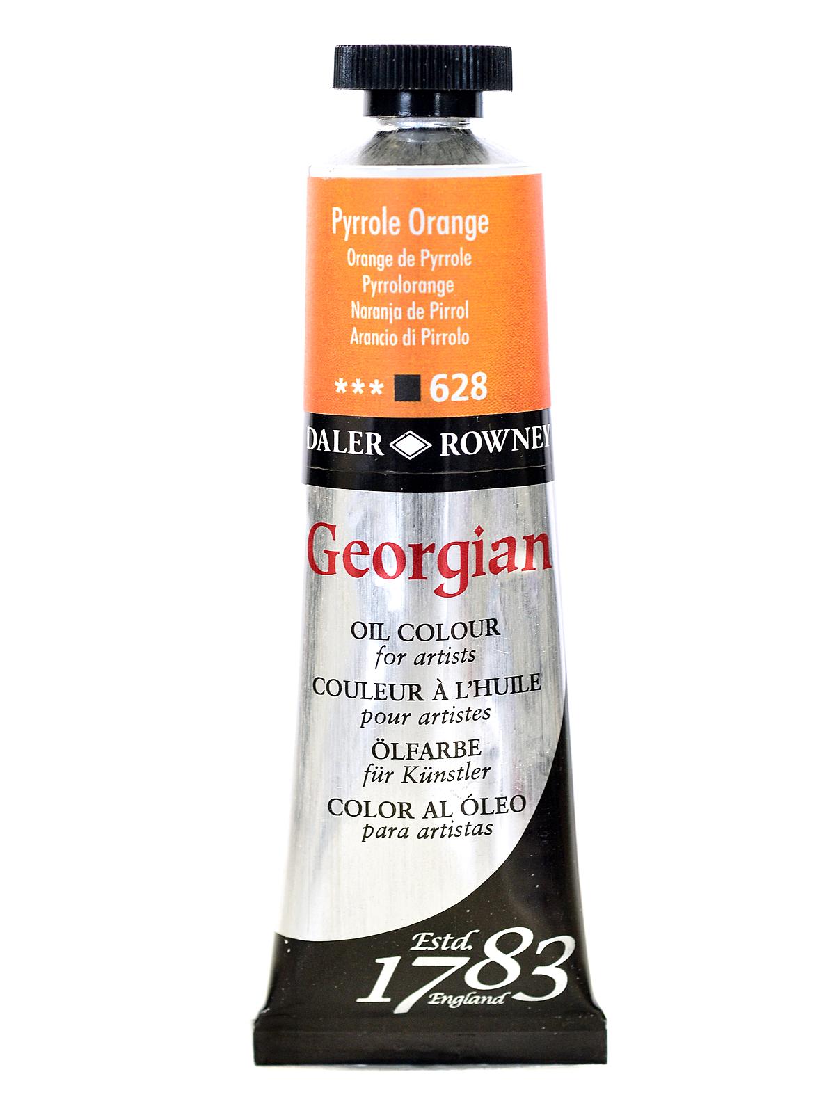 Daler Rowney Georgian Yağlı Boya 38ml 628 Pyrrole Orange