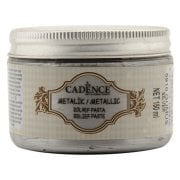 Cadence Metalik Rölyef Pasta 150ml 5910 Gümüş