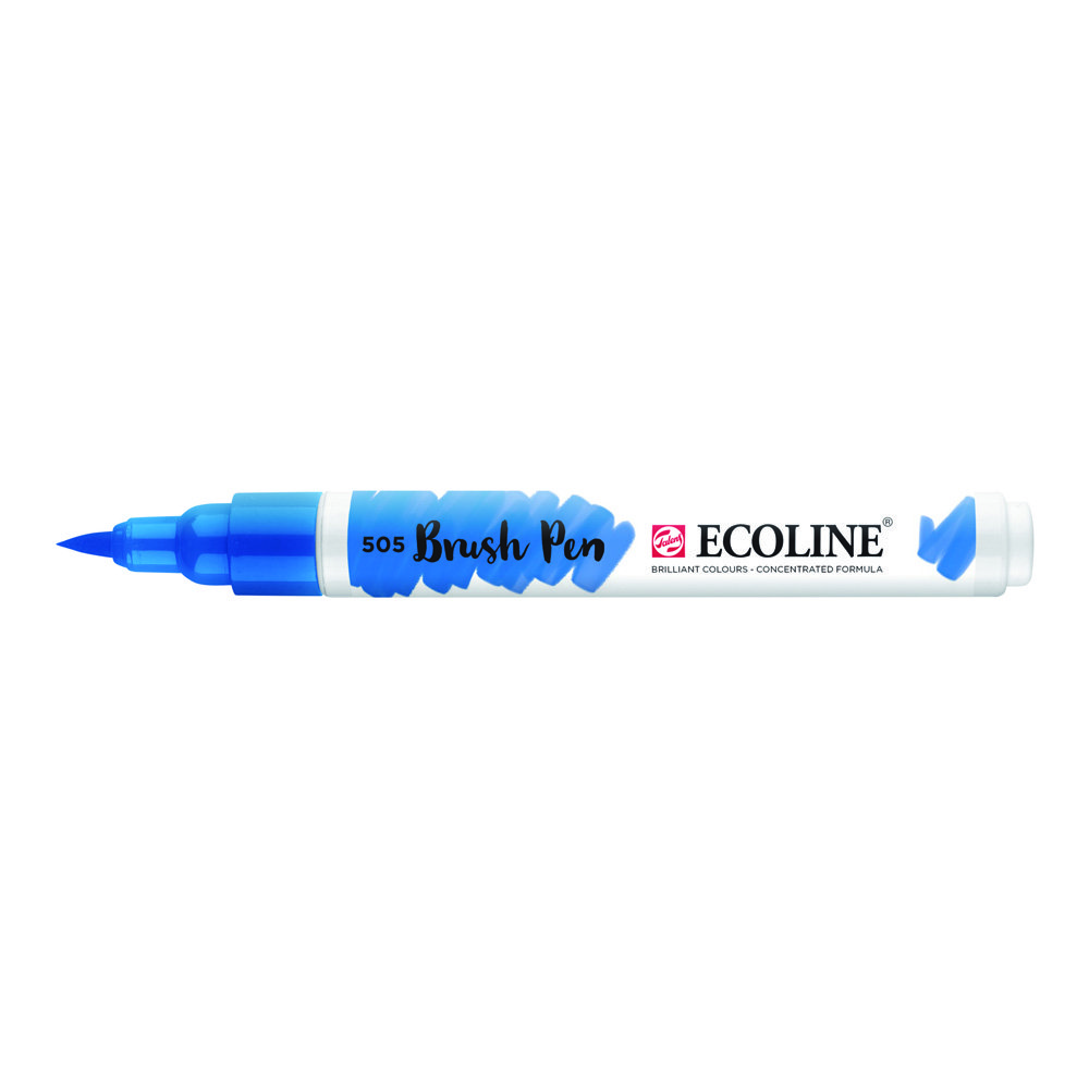 Talens Ecoline Brush Pen Fırça Uçlu Kalem 505 Ultramarine Light