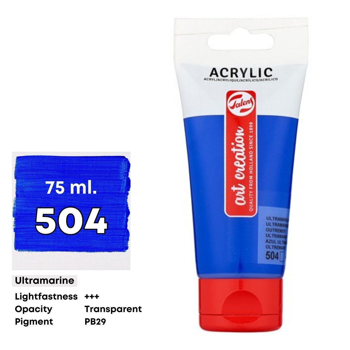 Art Creation Akrilik Boya 75ml 504 Ultramarine