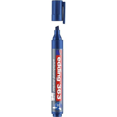 Edding 363 Flipchart Kalemi Kesik Uçlu Tahta Kalemi Mavi