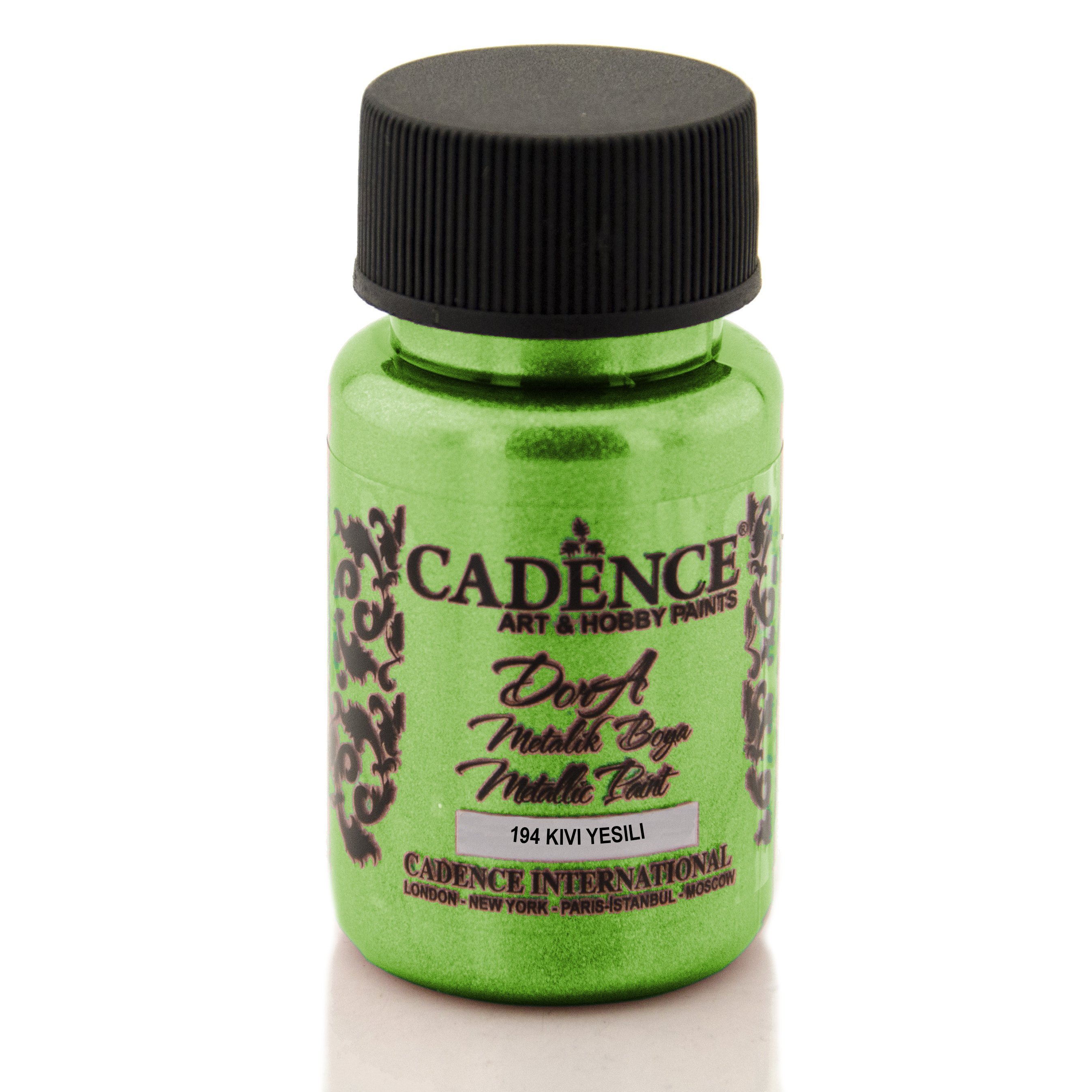 Cadence Dora Metalik Boya 50ml 194 Kıvı Yesılı