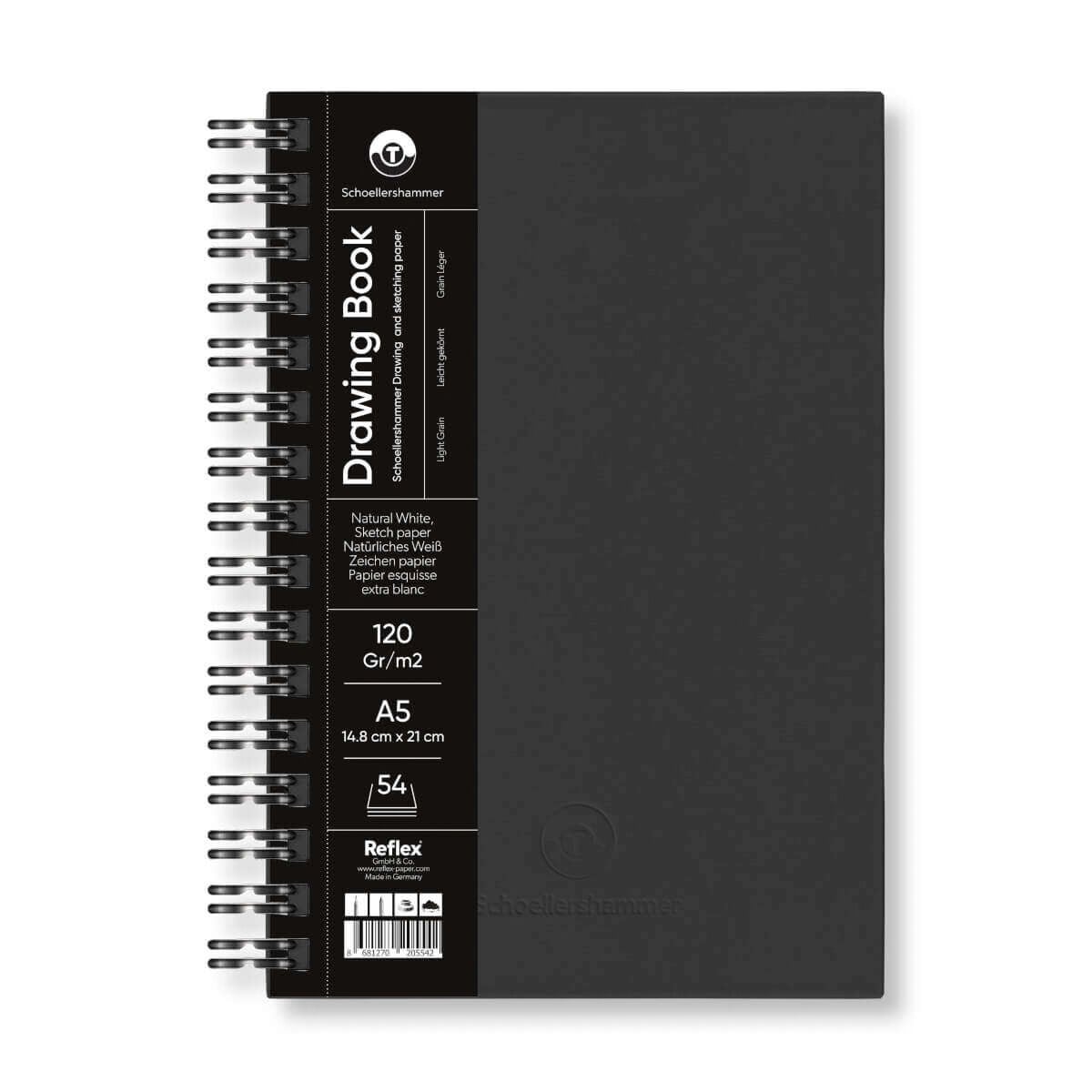 Schoellershammer Drawing Book 120gr A5 54yp Siyah