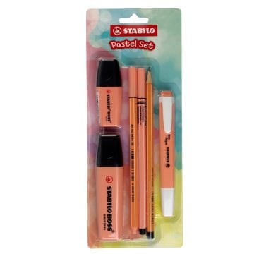 Stabilo Tek Renk Pastel Set 6lı Turuncu