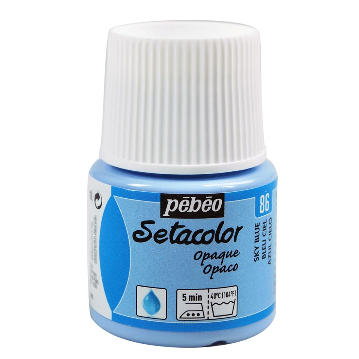 Pebeo Setacolor Opak Kumaş Boyası 45ml 86 Sky Blue