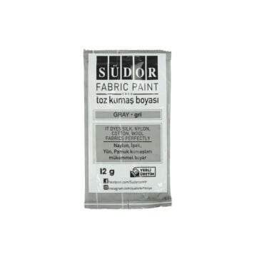 Südor Toz Kumaş Boyası 12gr Gri
