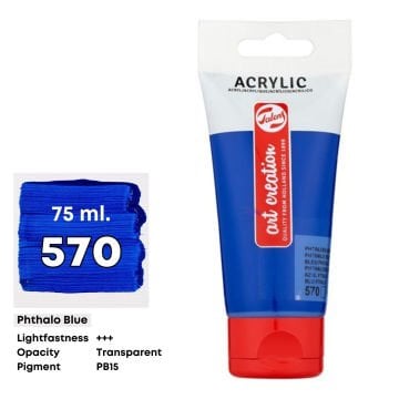 Art Creation Akrilik Boya 75ml 570 Phthalo Blue