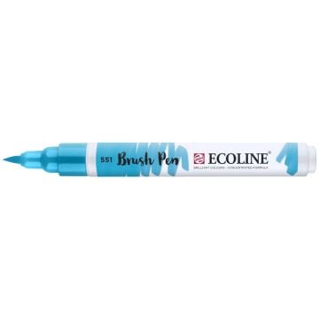 Talens Ecoline Brush Pen Fırça Uçlu Kalem 551 Sky Blue Light