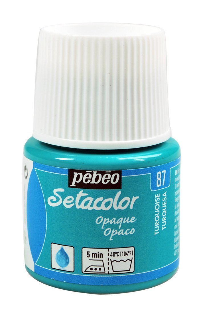 Pebeo Setacolor Opak Kumaş Boyası 45ml 87 Turquoise
