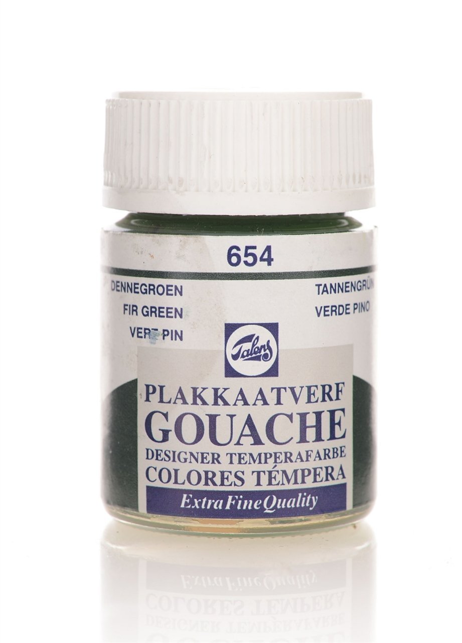 Talens Guaj Boya 16ml 654 Fir Green
