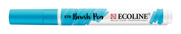 Talens Ecoline Brush Pen Fırça Uçlu Kalem 578 Sky Blue Cyan