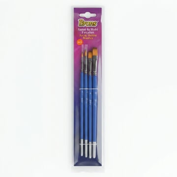 Brons Set5 BR-2224 Blister Fırça Seti 4lü