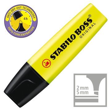 Stabilo Boss Original Fosforlu Kalem 10lu Set Sıcak Renkler