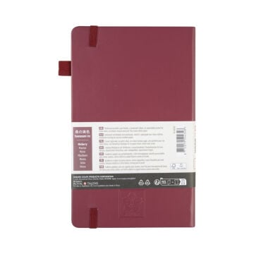 Sakura Eskiz Bloğu Sert Kapak 140gr 13x21cm Vişne 80yp Çizgili