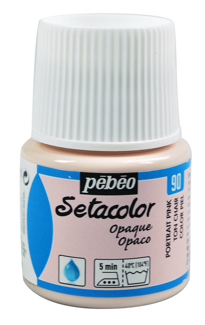 Pebeo Setacolor Opak Kumaş Boyası 45ml 90 Potrait Pink