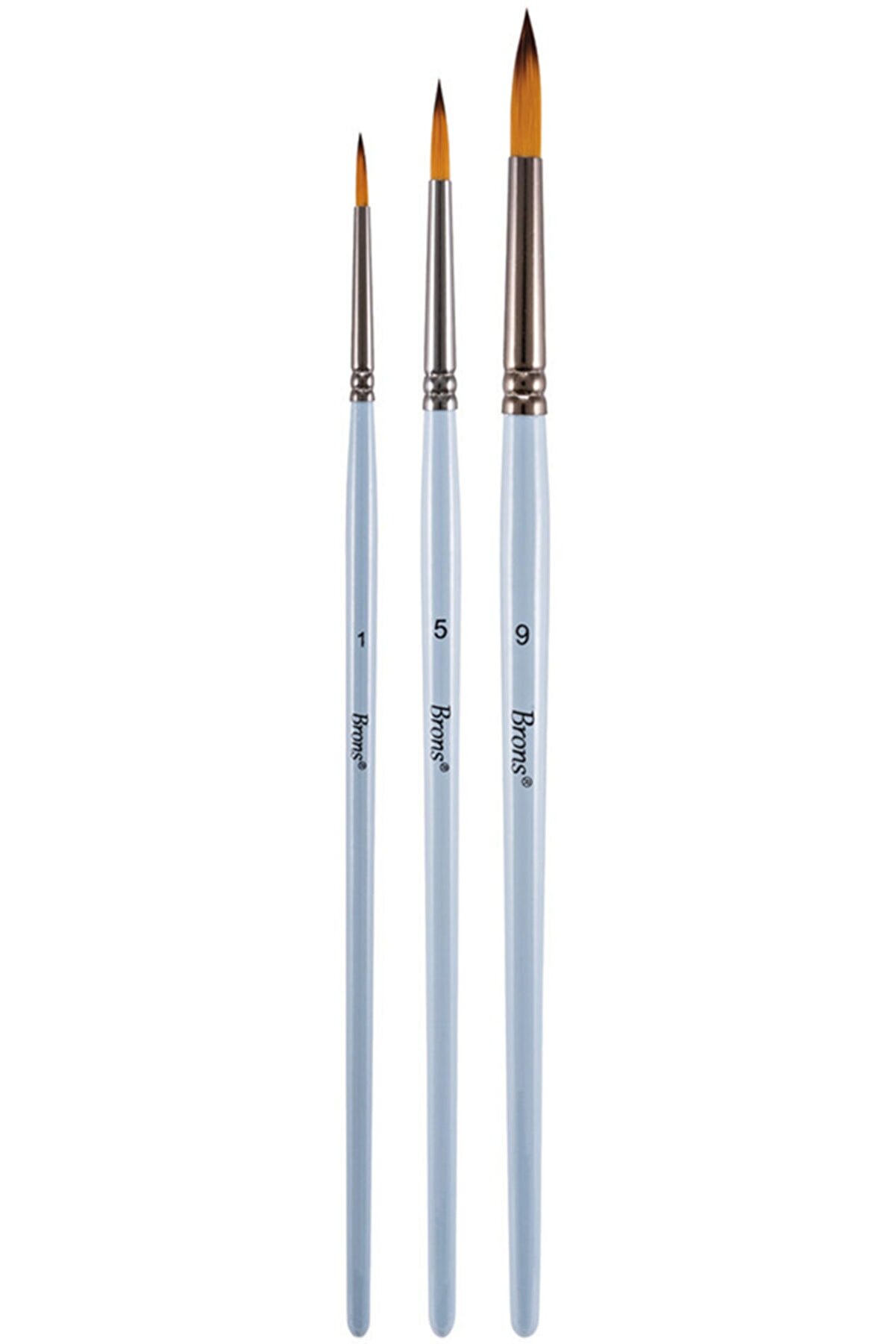 Brons Set6 BR-2225 Blister Fırça Seti 5li
