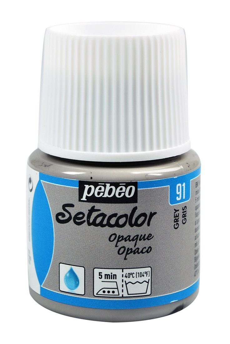 Pebeo Setacolor Opak Kumaş Boyası 45ml 91 Grey