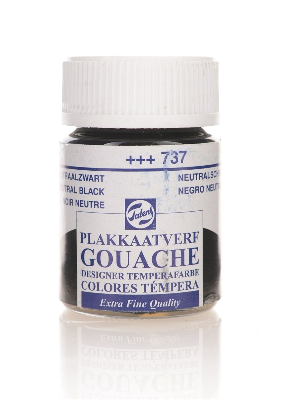 Talens Guaj Boya 16ml 737 Neutral Black