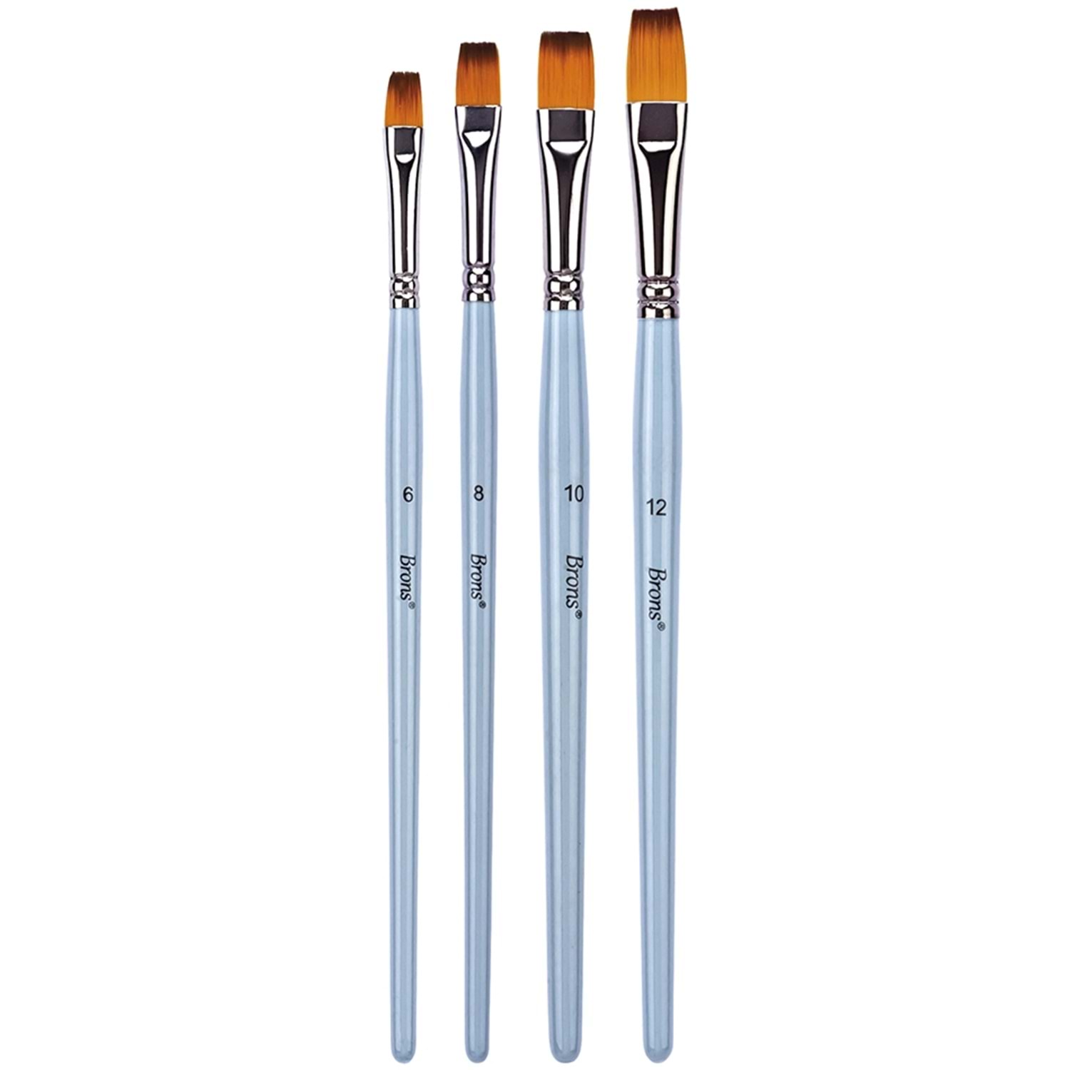 Brons Set9 BR-2208 Blister Fırça Seti 4lü