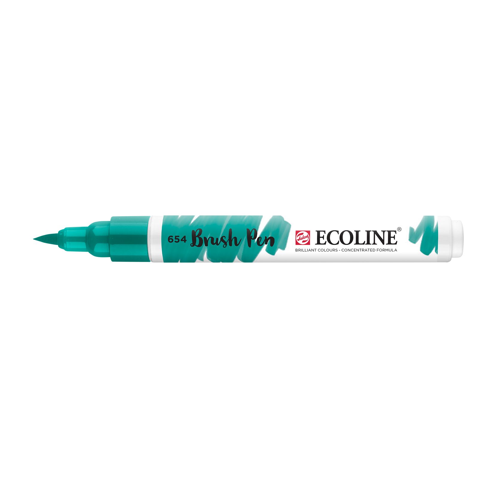 Talens Ecoline Brush Pen Fırça Uçlu Kalem 654 Fir Green