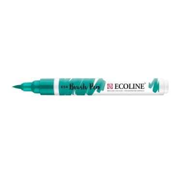 Talens Ecoline Brush Pen Fırça Uçlu Kalem 654 Fir Green