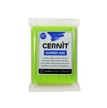 Cernit Number One Polimer Kil 56gr Lime Green 601