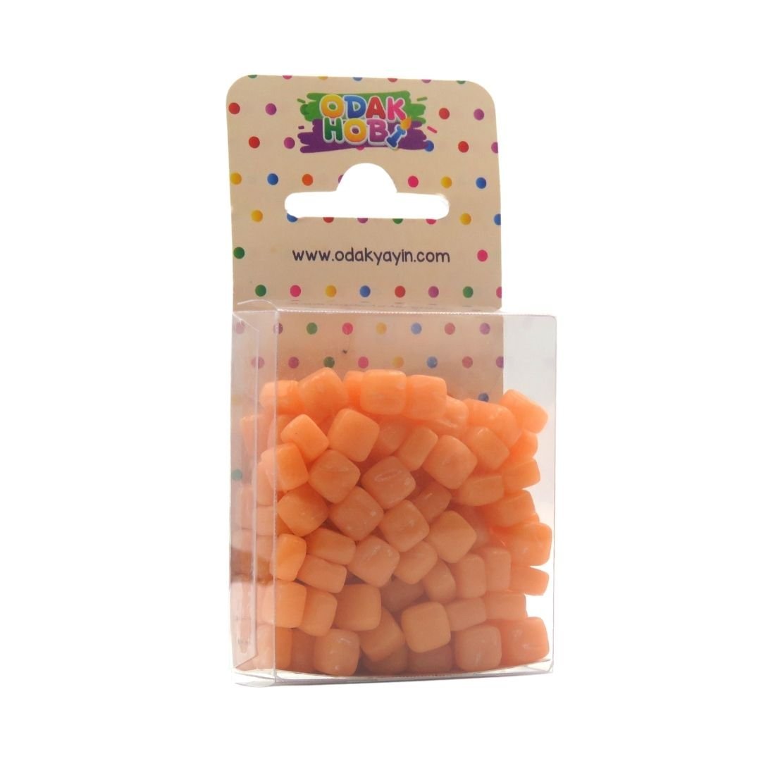 Odak Hobi Mozaik Taşı 75gr 4-7mm Yavruağzı