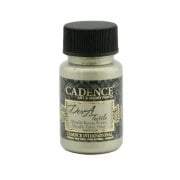 Cadence Dora Metalik Kumaş Boyası 50ml 1137 Platin