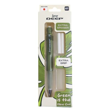 Serve Deep Versatil Uçlu Kalem Extra Seti 3lü 0.7mm Sage Green