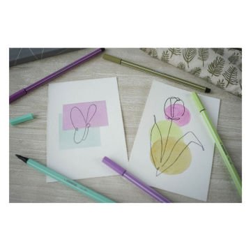 Stabilo Kreatif ARTY Pen 68 + point 88 Seti 24lü
