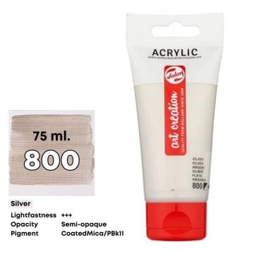 Art Creation Akrilik Boya 75ml 800 Silver