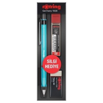 Rotring Visuclick 3lü Okul Seti 0.7mm Mavi