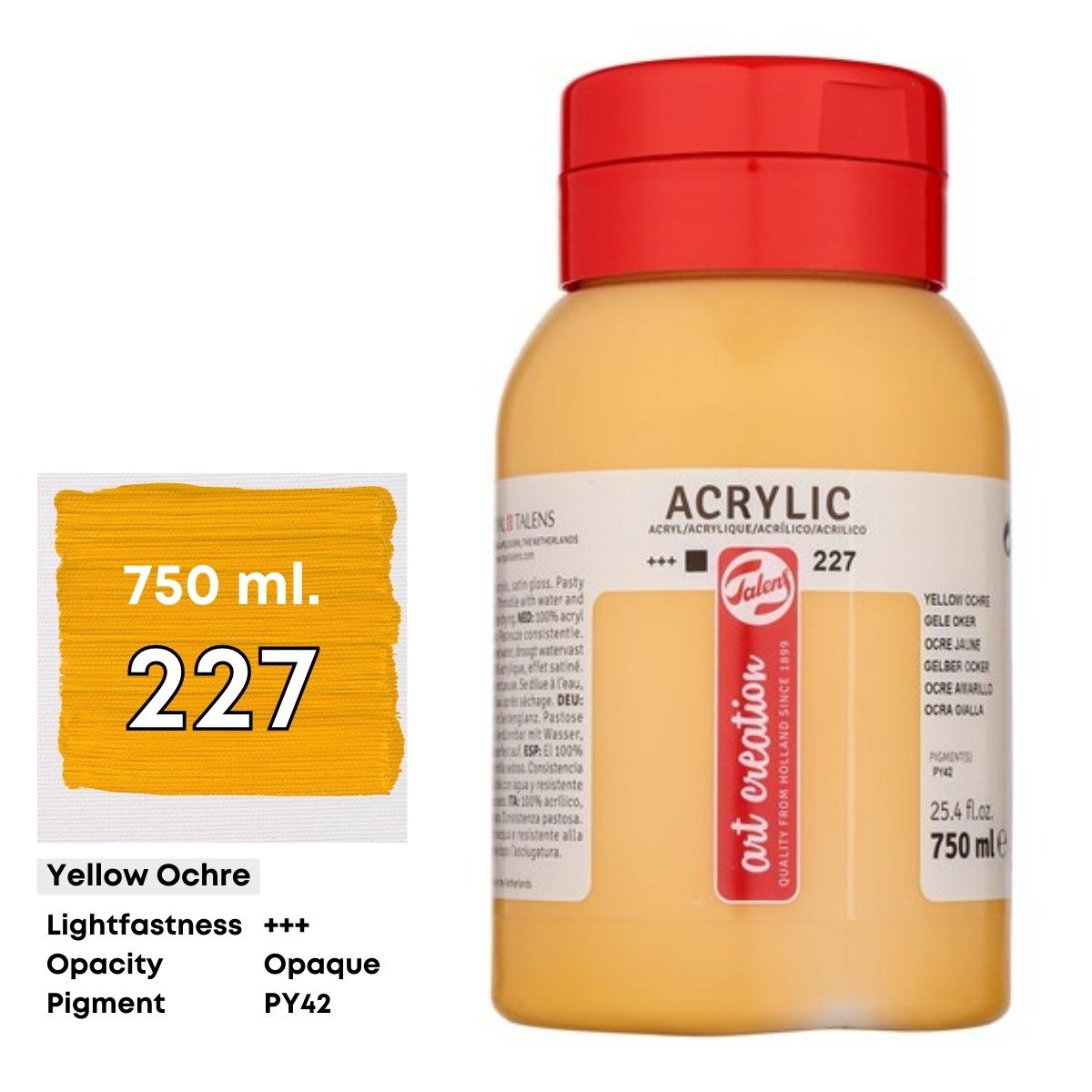 Art Creation Akrilik Boya 750ml 227 Yellow Ochre