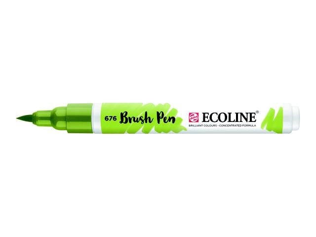 Talens Ecoline Brush Pen Fırça Uçlu Kalem 676 Grass Green