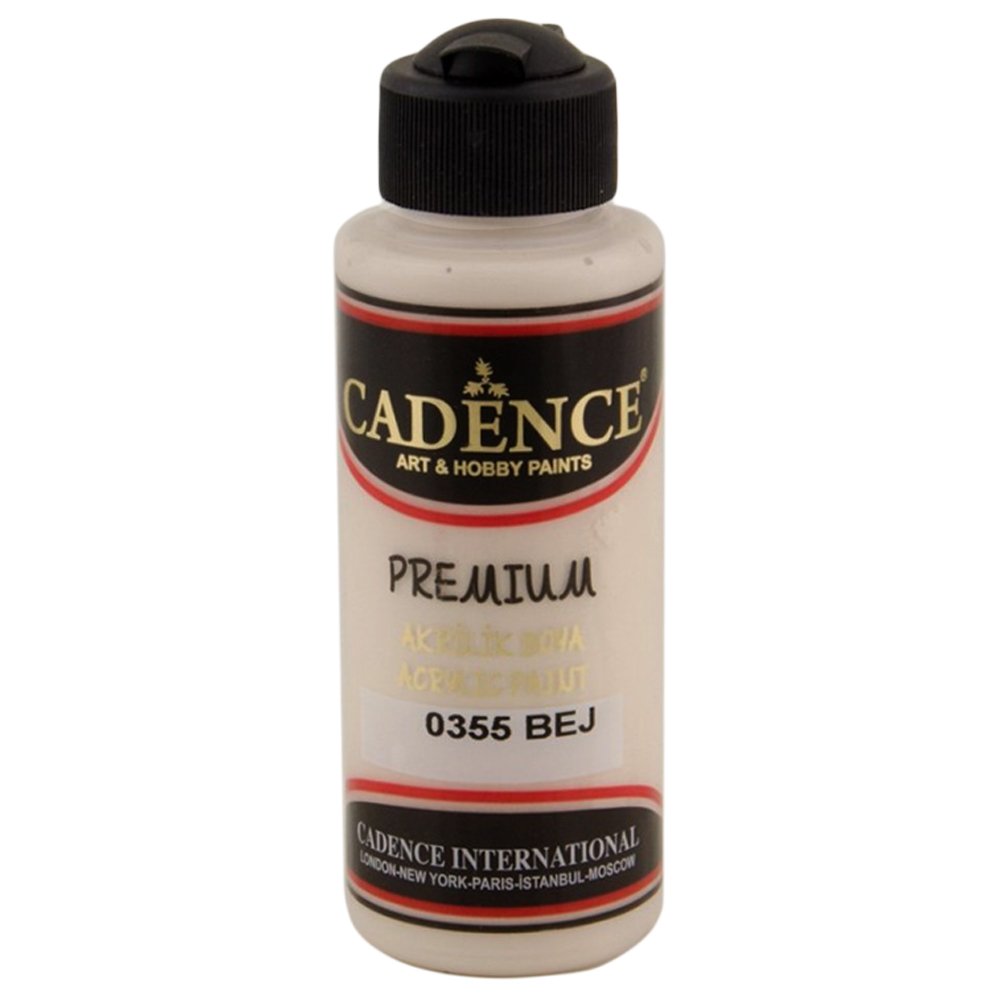 Cadence Premium Akrilik Boya 120ml 0355 Bej
