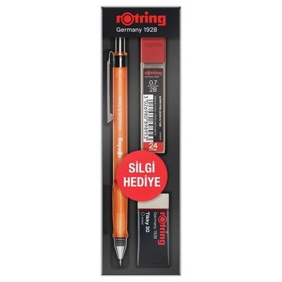 Rotring Visuclick 3lü Okul Seti 0.7mm Turuncu