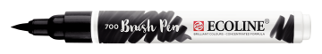 Talens Ecoline Brush Pen Fırça Uçlu Kalem 700 Black