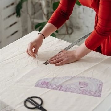 Art Elegant Patchwork Kırkyama Cetveli 6 Parça