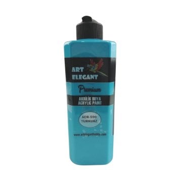 Art Elegant Akrilik Boya 400ml Acr-590 Turkuaz