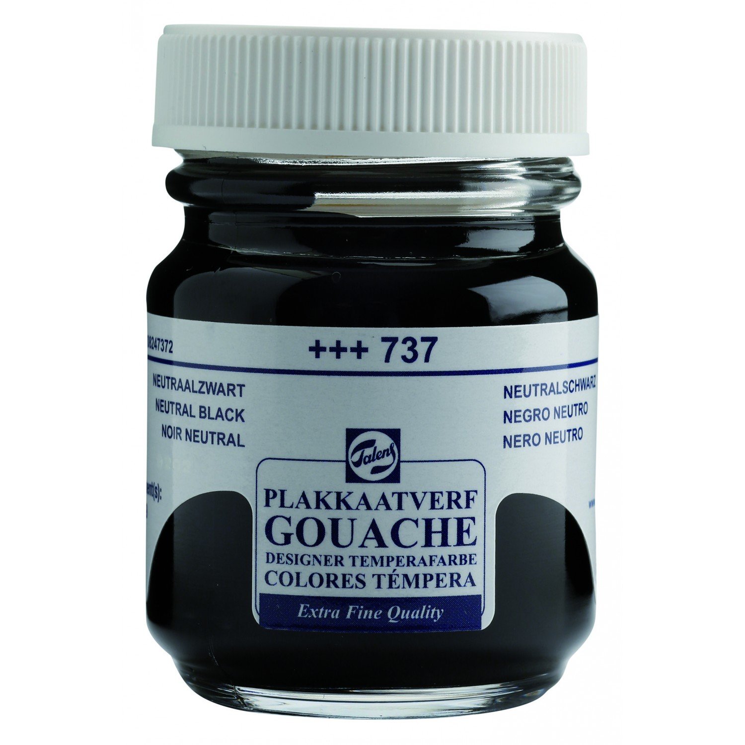 Talens Guaj Boya 50ml 737 Neutral Black