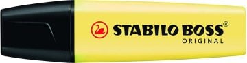 Stabilo Boss Original Fosforlu Kalem Pastel Sarı