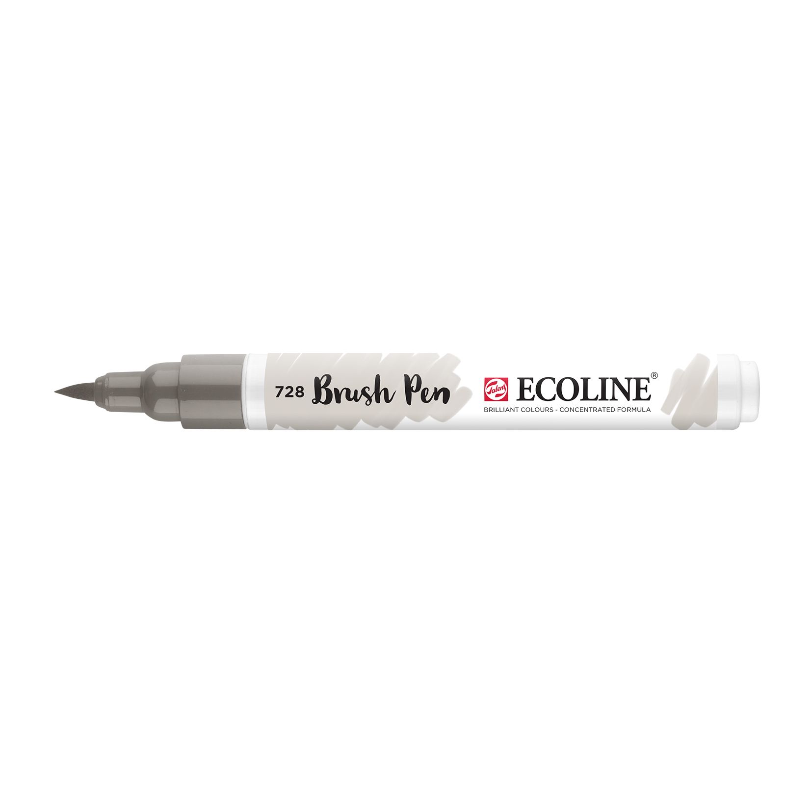 Talens Ecoline Brush Pen Fırça Uçlu Kalem 728 Warm Grey Light