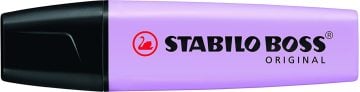 Stabilo Boss Original Fosforlu Kalem Pastel Lila