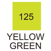 Zig Kurecolor Kc3000 Twin S Marker Kalem 124-125 Yellow Green