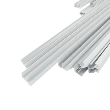 Art Elegant Plastik E Profil Çıta 4x8mm 50cm 10lu