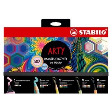 Stabilo Kreatif ARTY Seti 50li Pastel